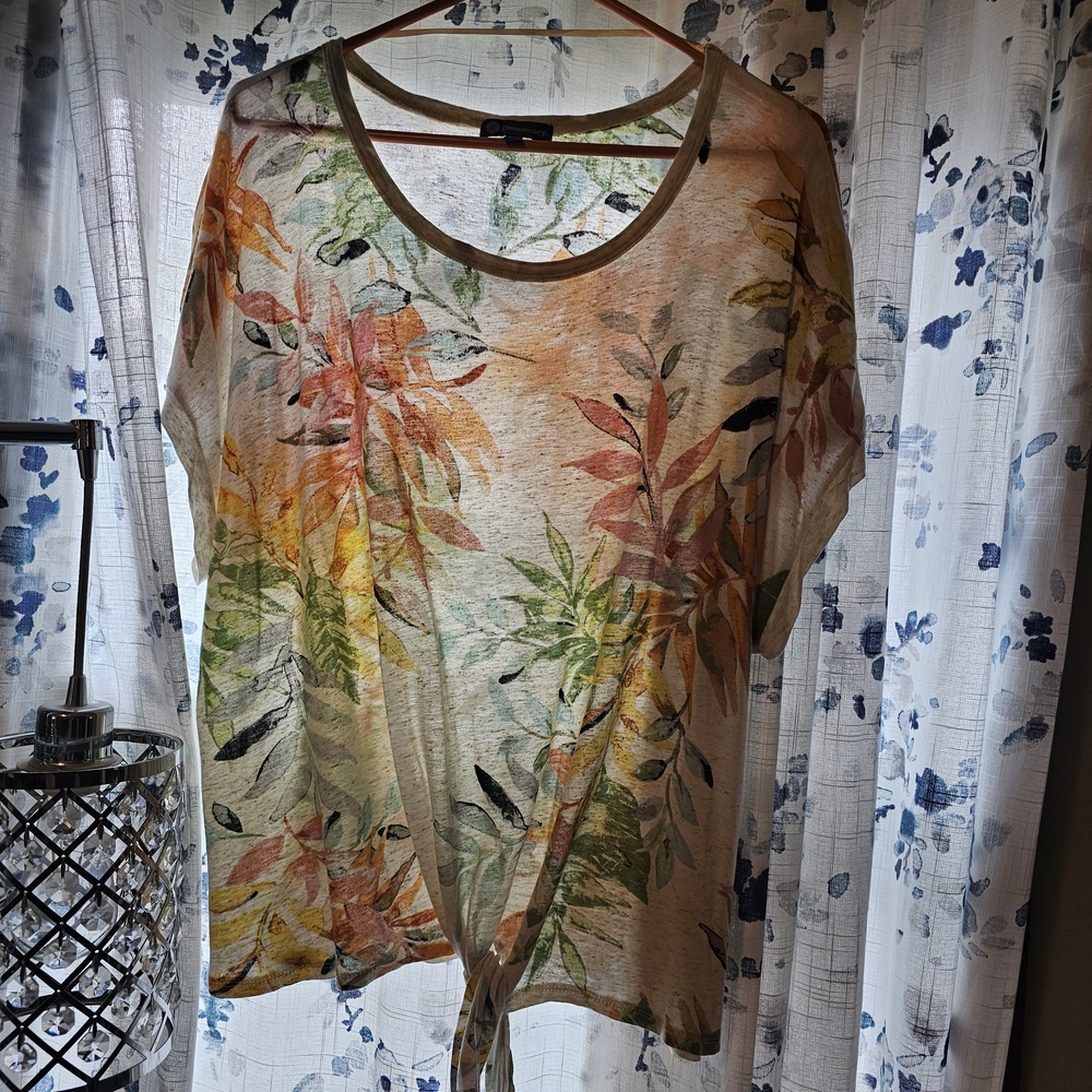 Democracy Multicolor Floral Blouse